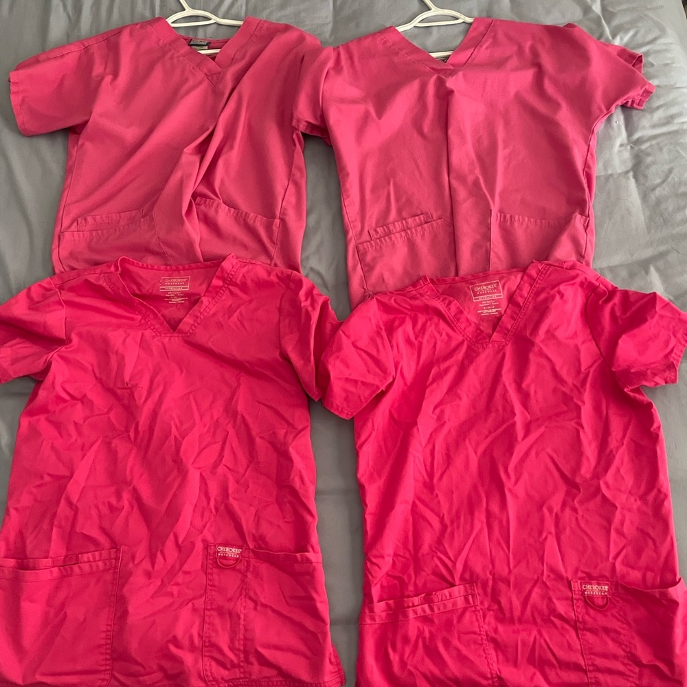 Women’s Pink Scrub Tops